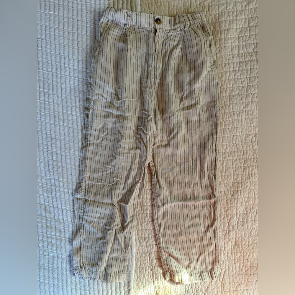 H&M adorables linen blend pants 348